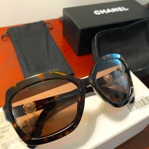 Chanel Sunglasses Collection Perle Tortoiseshell